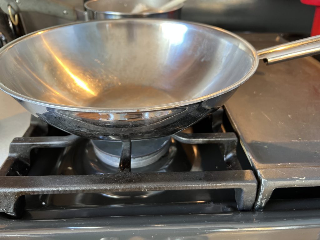 wok pan for mock duck