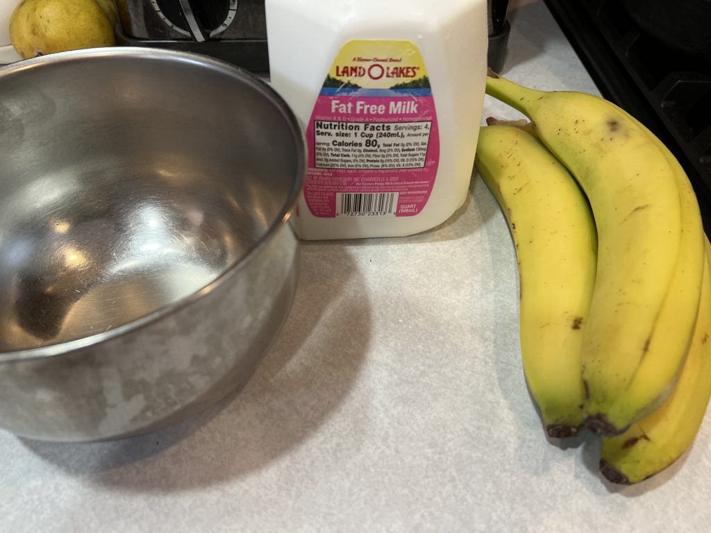small bowl for bananas 