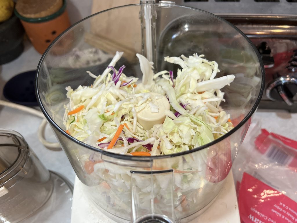 coleslaw mix in food processor for coleslaw recipe