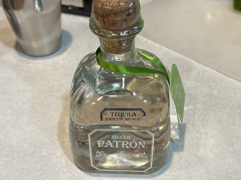 Patron Tequila for Margarita recipe