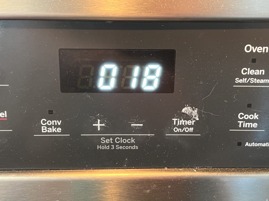 18 minute stove timer