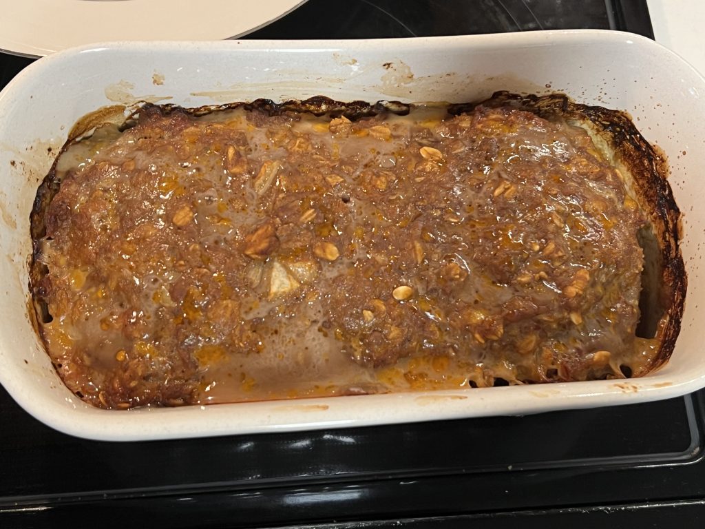finished meatloaf recipe
