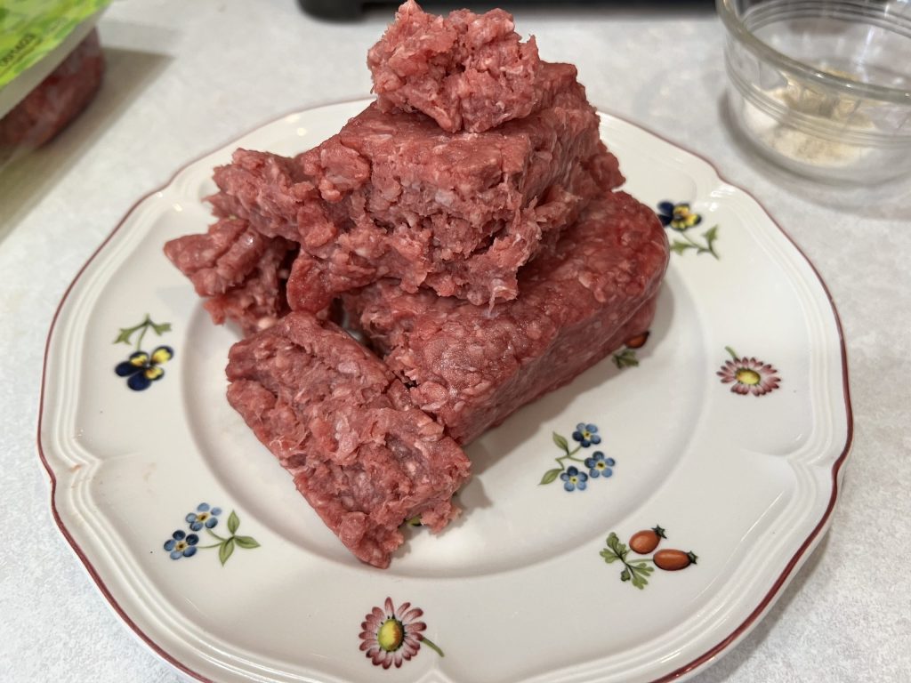 ground beef for chopped cheese recipe