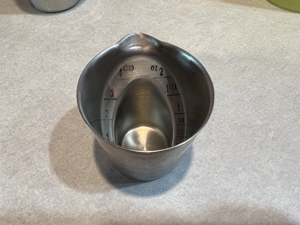 measuring cup for lemon drop shot recipe