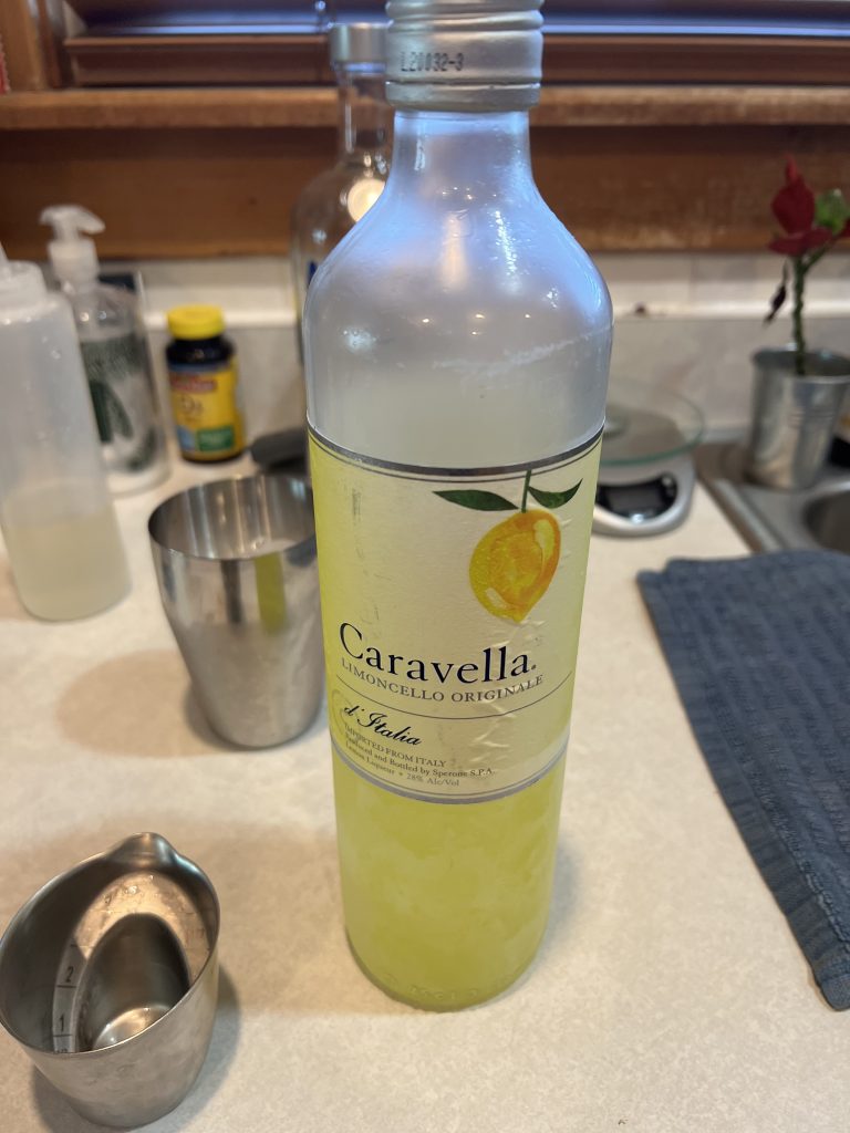 Limoncello for lemon drop shot recipe
