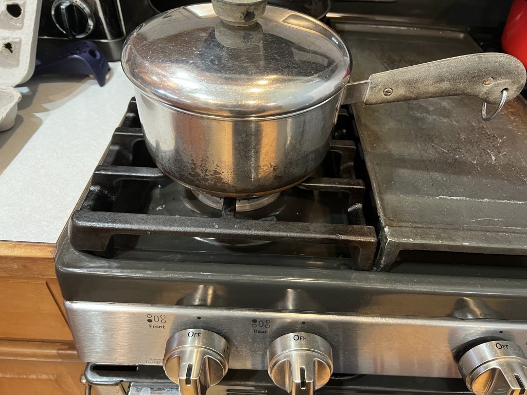 hard boiling eggs for deviled eggs recipe